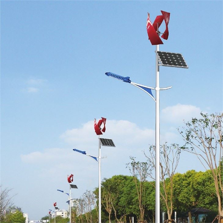 Wind Solar Hybrid Power System Solar Lamp